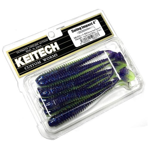 Силиконовая приманка Keitech Swing Impact 4 PAL#06 10см. 8шт.