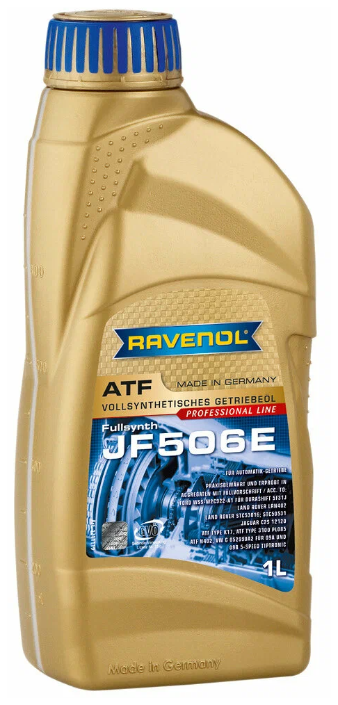 Масло Трансмиссионное Atf Jf506e (1л) Ravenol арт. 4014835743618