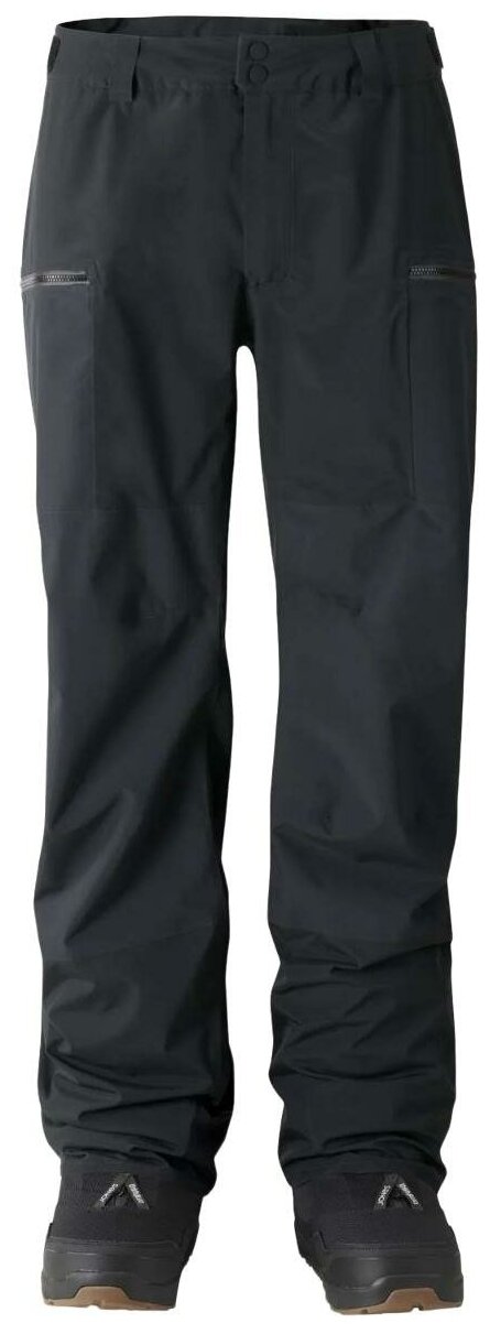 брюки для сноубординга Jones, карманы, мембрана, регулировка объема талии, водонепроницаемые