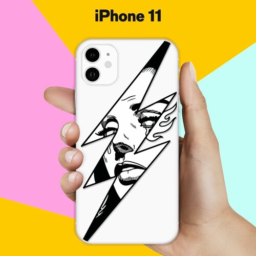 Силиконовый чехол Молния на Apple iPhone 11 чехол для apple iphone 11 прозрачный t