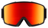 Маска ANON M3 Goggle + Spare Lens + MFI Face Mask Black/Red by Zeiss