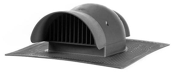 фото Кровельный вентиль /аэратор Krovent KTV для неготовой мягкой кровли, серый (RAL 7024)