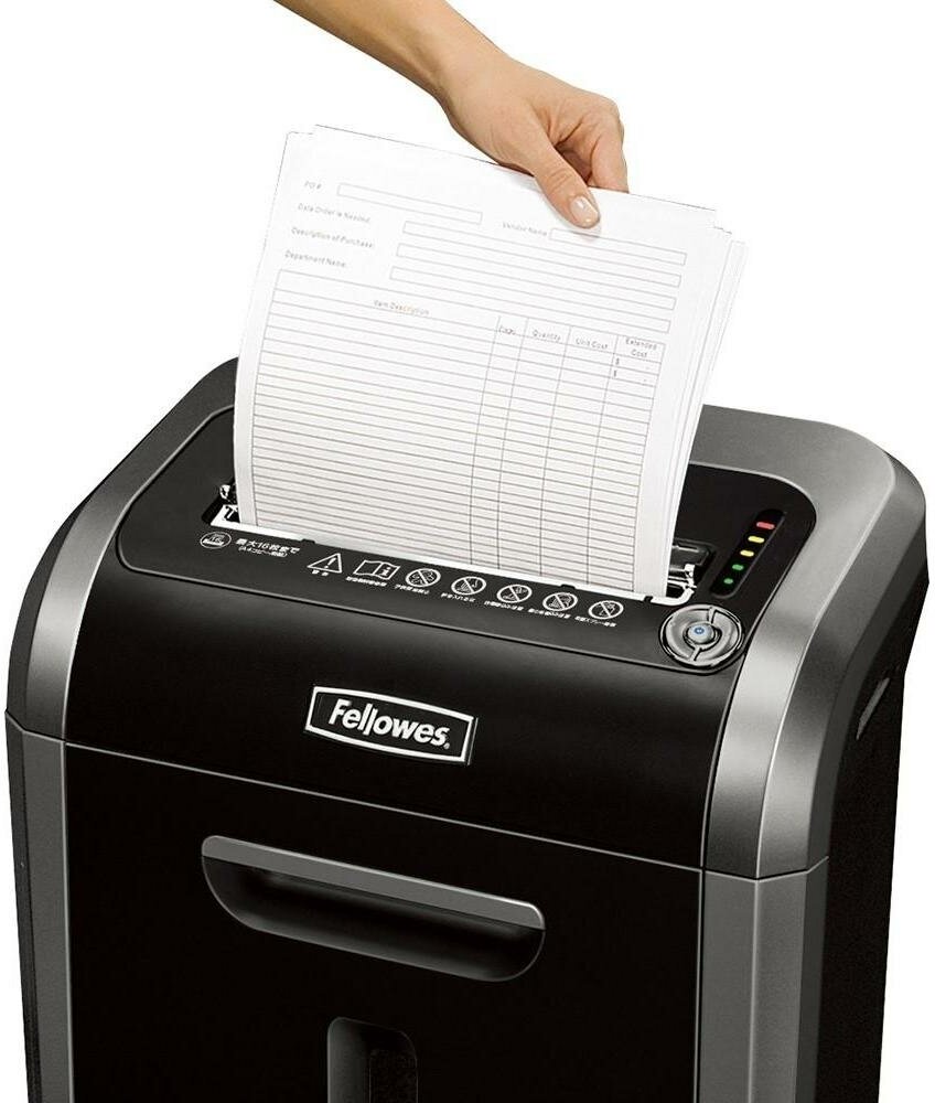 Шредер Fellowes Powershred 79Ci (черный)