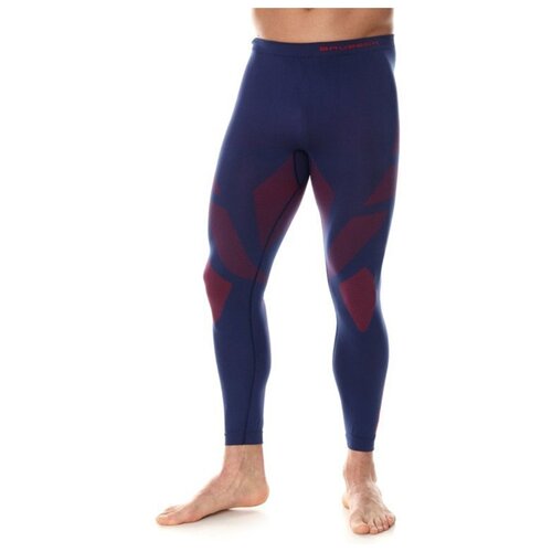 фото Термобелье brubeck кальсоны мужские зональные dry красно-синий xxl