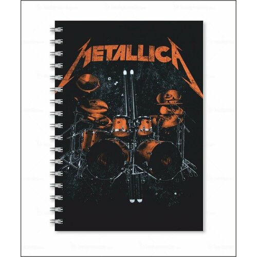 Тетрадь Metallica - Металлика № 4 маска для сна metallica металлика 4