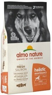 Almo Nature Для Взрослых собак Крупных пород с Лососем (Holistic - L - Maintenance Salmon) 765 | Large Salmon 12 кг