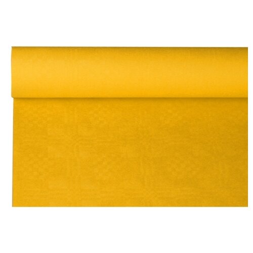 фото Скатерть бумажная ш 1200 мм 8 м в рулоне желтая ''papstar''