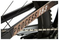 Горный (MTB) велосипед KONA Process 153 AL/DL 29 (2018) matt black/white/copper decals XL (185-197) 