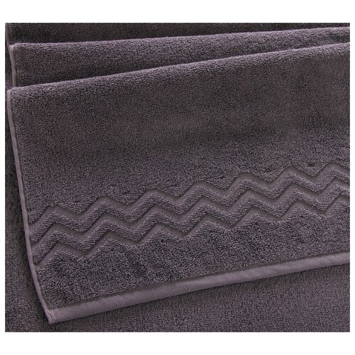 фото Полотенце махровое бремен серый шато (70х140) comfort life