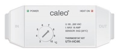 Терморегулятор Caleo UTH-HC4K для систем обогрева труб