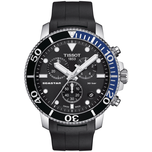 фото Часы tissot seastar 1000 quartz chronograph t120.417.17.051.02