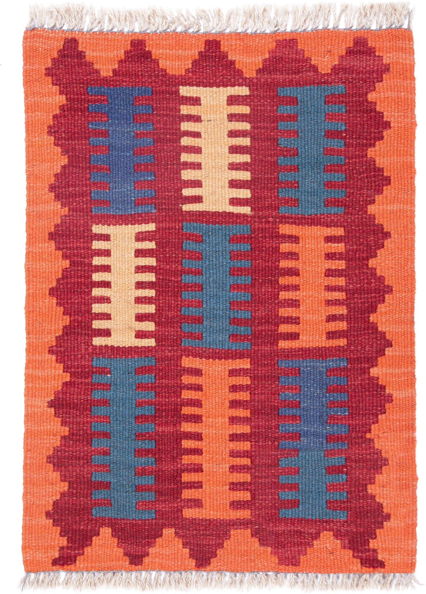 PERSISK KELIM GASHGAI персиск килим ковер безворсовый 40x60 см различные орнаменты - фотография № 1