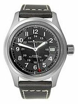 Наручные часы Hamilton Khaki Field H70455733, серебряный, черный