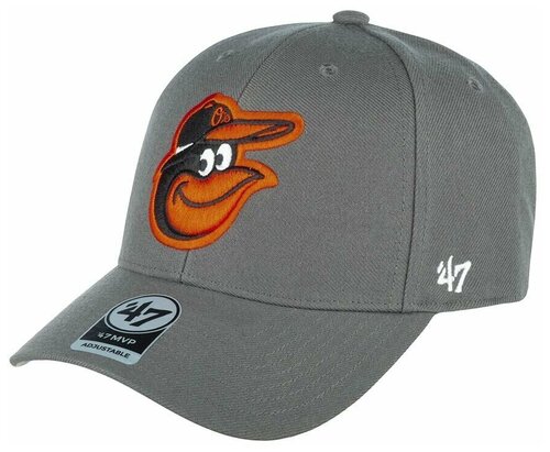 Бейсболка 47 BRAND арт. B-MVP03WBV Baltimore Orioles MLB (темно-серый), размер ONE