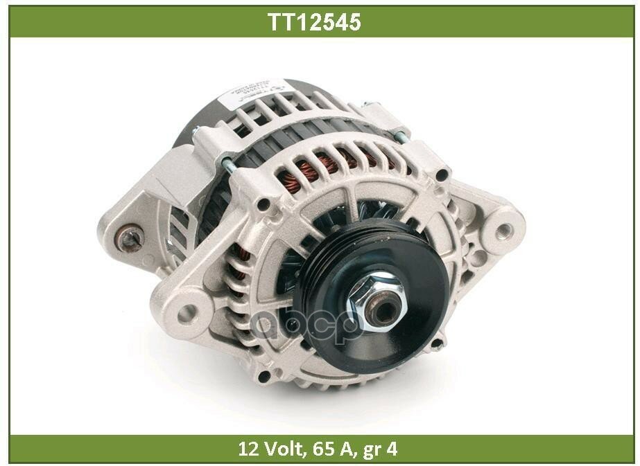 Генератор Daewoo Chevrolet Matiz (01-) (3Pk, Тип Delphi) 12V, 65A Tt12545 Tesla Techni Tesla Technics арт. TT12545