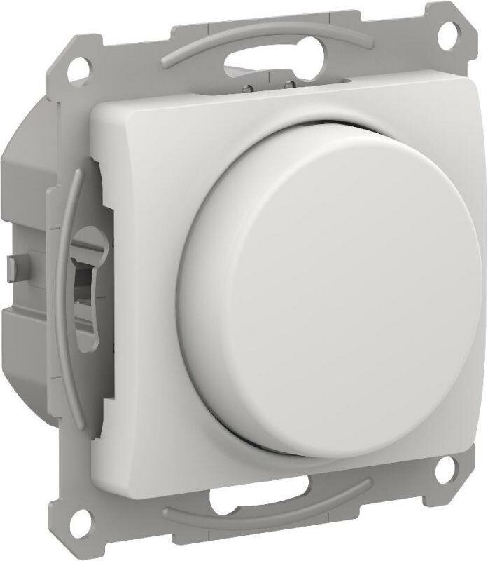 GLOSSA светорегулятор (диммер) повор-нажим, LED, RC, 400Вт, мех., белый , SCHNEIDER ELECTRIC GSL000123 (1 шт.) - фотография № 6