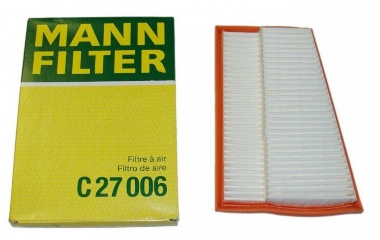 [C27006] MANN-FILTER Фильтр воздушный - фото №10