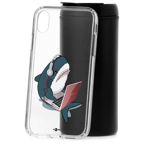 фото Чехол на ip xr kruche print акула