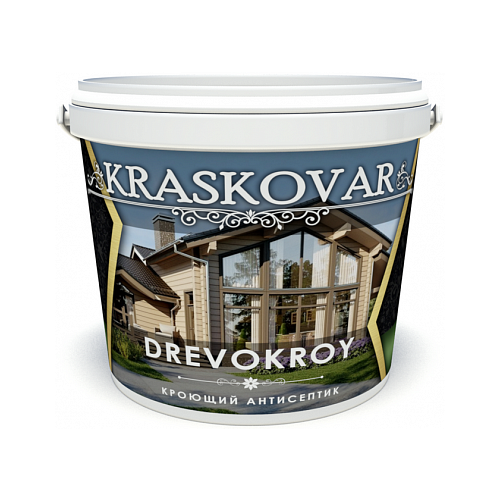 Антисептик кроющий Kraskovar Drevokroy RAL 8004 9л