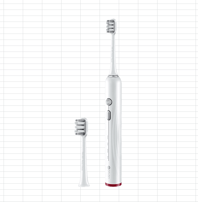 Звуковая электрическая зубная щетка DR.BEI Sonic Electric Toothbrush GY3 белая - фото №14