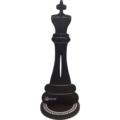 Шахматная фигура стандартная: король, 43 см (белый)