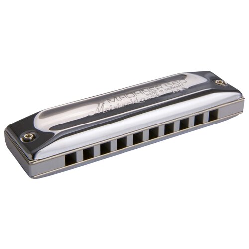 Губная гармошка Hohner Meisterklasse 580/20 (M581126) B, серебристый аккордеоны hohner a4262 nova ii 72 sw b grif