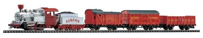 PIKO 57145 Стартовый набор модельной железной дороги «Грузовой состав Circus»