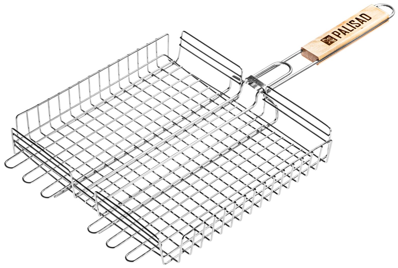 Решетка-гриль Palisad Camping 340х340х60 мм объемная нержавеющая сталь 69647