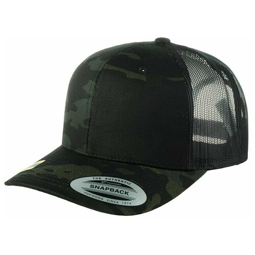 фото Бейсболка с сеточкой flexfit 6606mc, размер one
