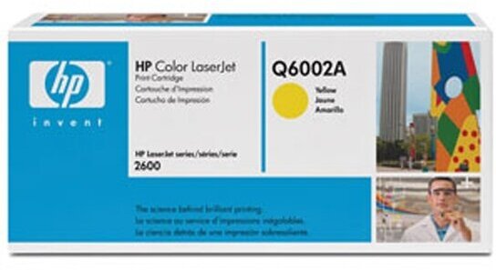 Картридж HP Q6002A Yellow для Color LJ1600/2600