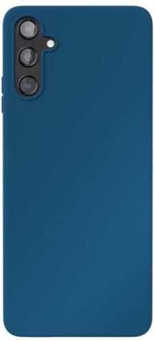 Чехол защитный VLP Silicone Case для Samsung Galaxy A14, темно-синий