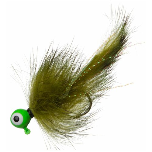 Джиг-стример Boroda Baits Roger 3,5гр #01 Olive Tiger