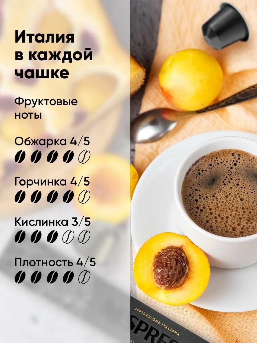 Кофе в капсулах для кофемашины Неспрессо Ristretto 10 шт - фотография № 2