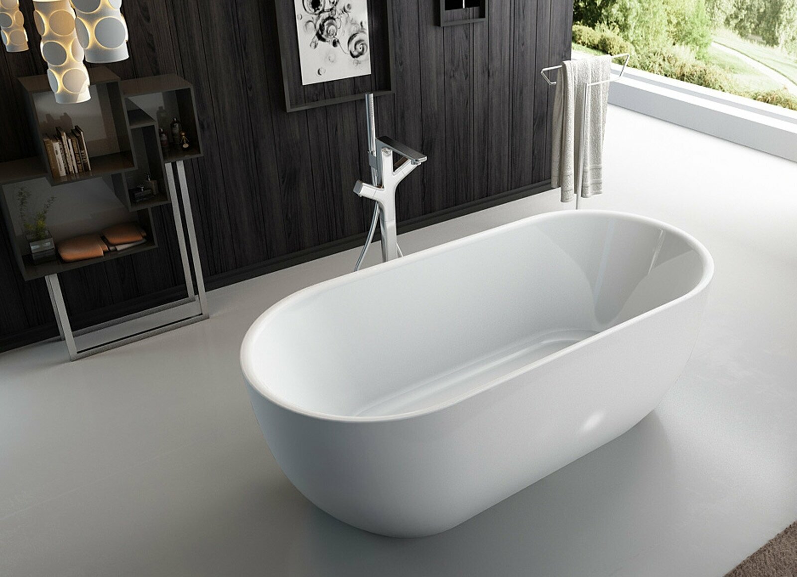 Акриловая ванна BelBagno BB70-1700-800