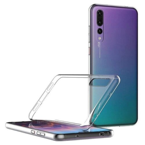 фото Силиконовый чехол j-case premium для huawei nova 4, толщина 0,5мм прозрачный