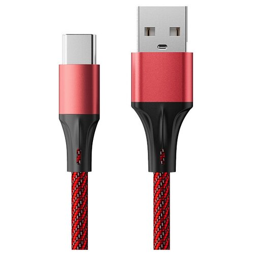 Кабель Accesstyle AC30-F100M Red-Black кабель usb accesstyle ac30 s100 yellow