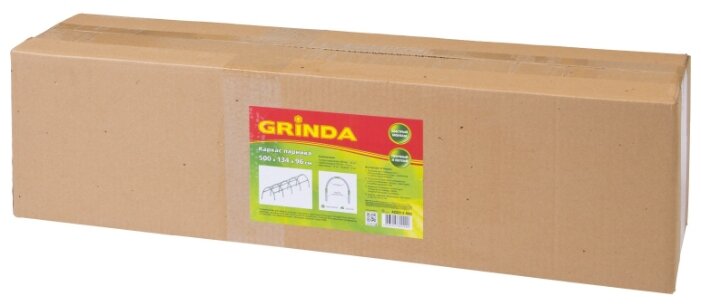 Каркас парника Grinda, 500 ? 134 ? 96 см, пластиковый Grinda 3329087 .