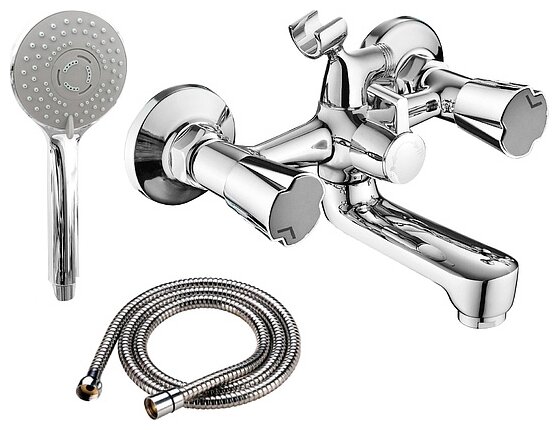 Смеситель ванно-душевой Agger Retro-R A2021200 двухзахватный 339