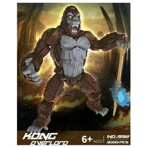 Конструктор King Kong Кинг Конг фигурка кинг конг king kong gray 30см