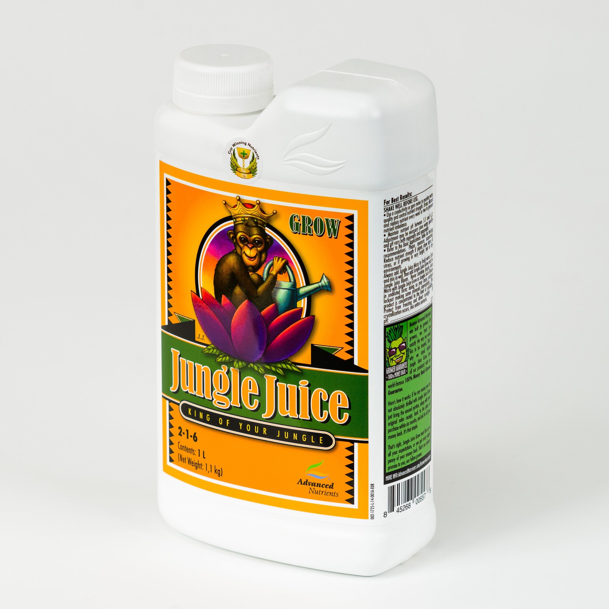 Удобрение Jungle Juice Grow Advanced Nutrients Размер 1 л. - фотография № 5