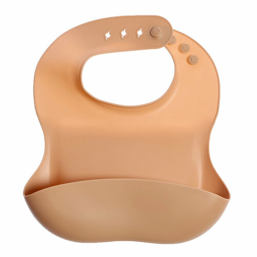 Нагрудник для кормления непромокаемый с карманом цвет микс 526₽