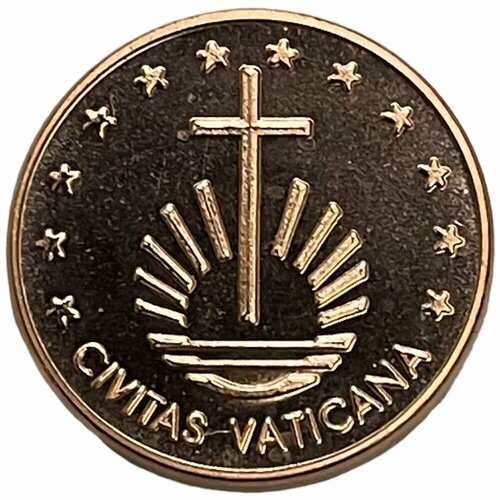 Ватикан 5 евроцентов 2012 г. (Карта Европы) Specimen (Проба)