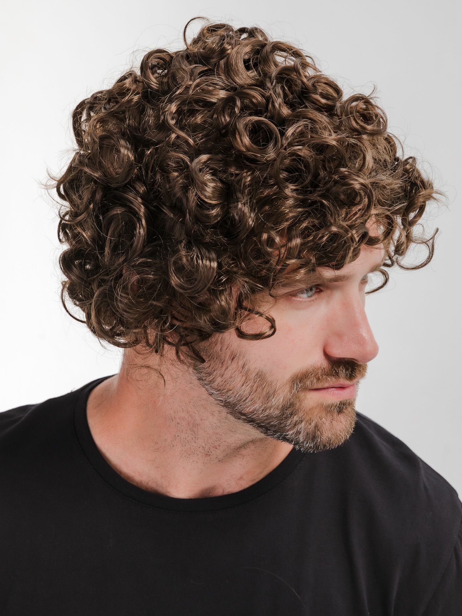 Парик мужской кудрявый короткий — фото 1