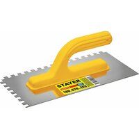 Штукатурная гладилка STAYER 130x270мм, зуб 8x8мм 08012-08_z01
