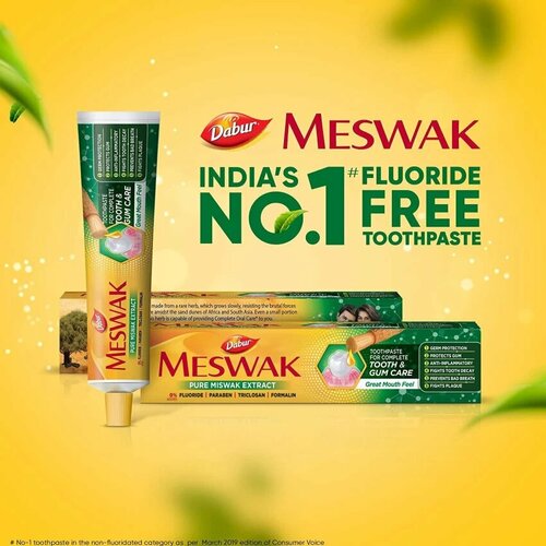 Зубная паста Мисвак Дабур MISWAK Dabur 300 гр 1200₽