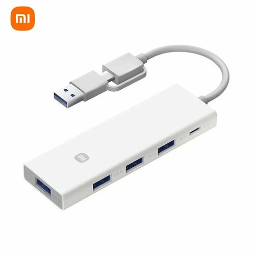 Xiaomi XMSTFXQ01YM 4 в 1 концентратор USB Белый 1190₽