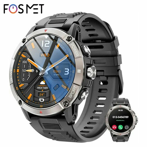 Смарт часы мужские smartwatch водонепроницаемые спортивные фитнес 2025 подарок 6000₽