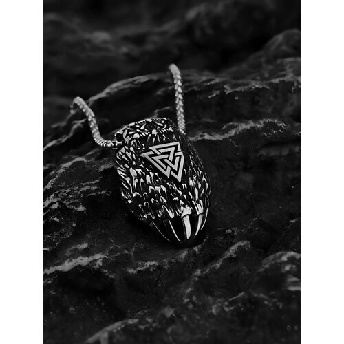 Колье, серебристый