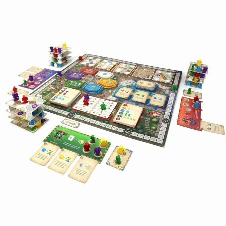 Настольная игра ND Play "Храм Минакши", фишки и игровое поле (307621)