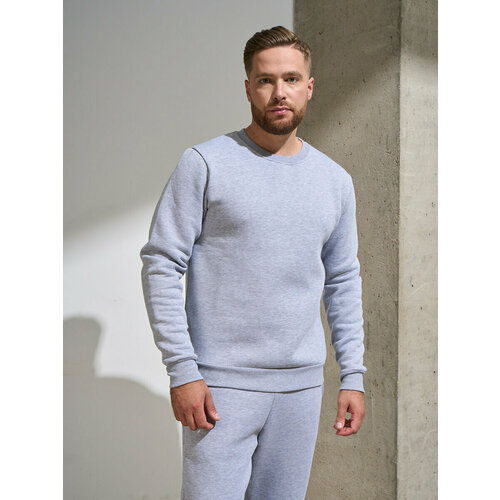 фото Свитшот uzcotton premium, размер 44-46\s, , меланж